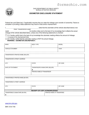 Fill a Valid Ohio Department Of Public Safety Form