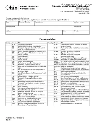 Fill a Valid Ohio Os 24 Form