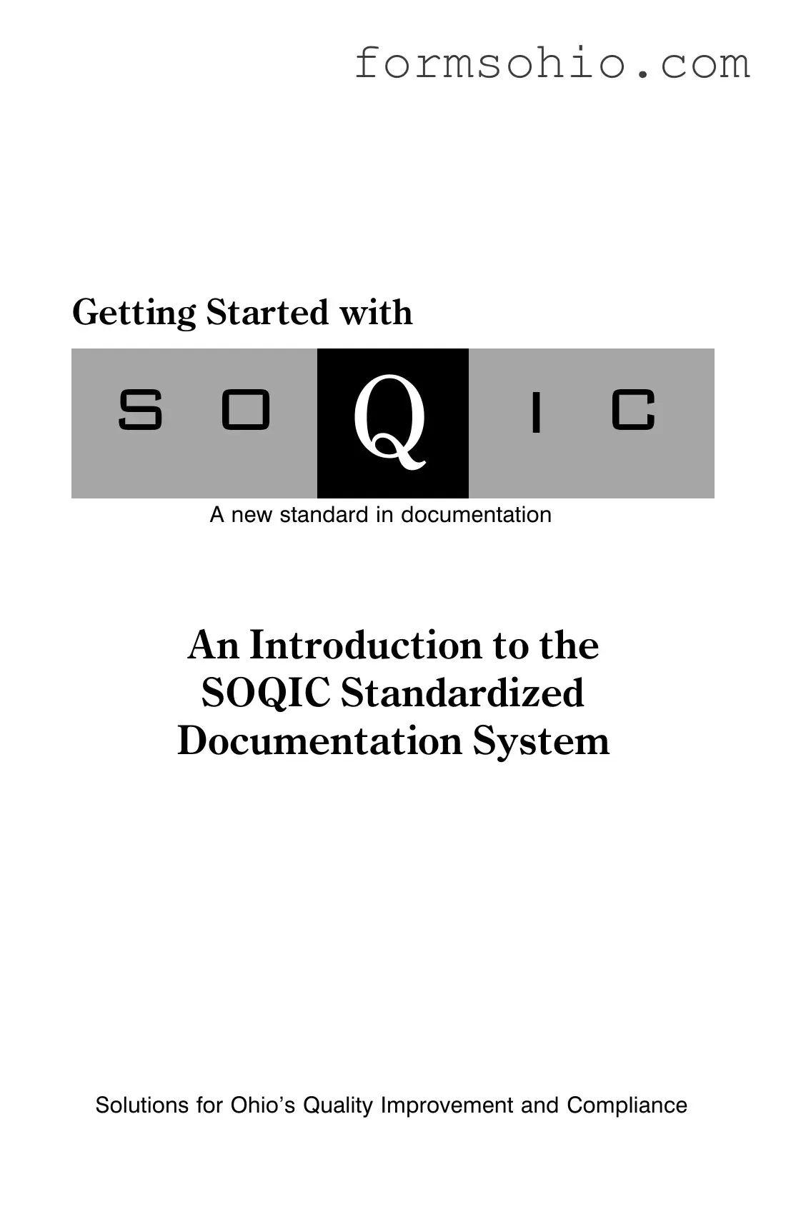 Fill a Valid Soqic Ohio Form
